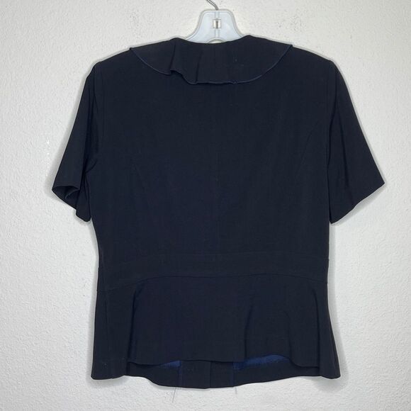 Vintage Danny & Nicole Short Sleeve Blazer Navy - Picture 3 of 8